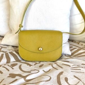 Lindquist Object Po Bag in Chartreuse